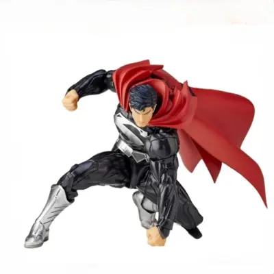 Kaiyodo Surprise Yamaguchi DC Superman (classic Black) Action Figure