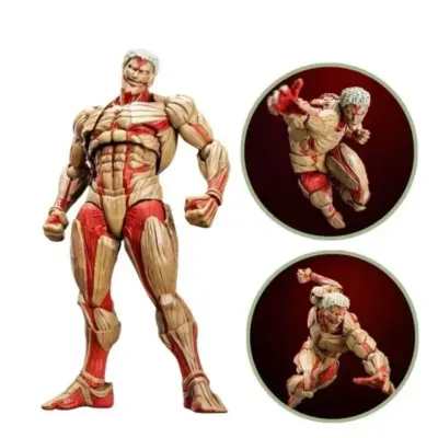 Attack on Titan Amazing Yamaguchi Revoltech Armored Titan Reiner Braun Action Figure